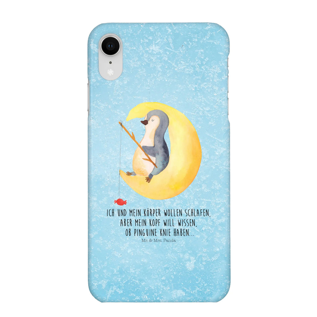 Phone case Penguin moon Iphone 10, Handycover, Handy, Handy Case, Cover, Iphone X, Handyhülle, Hülle, Pinguin, Schlafzimmer, Gästezimmer, Pinguine, Einschlafen, schlafen, Schlafstörungen, Nachtruhe, Spruch