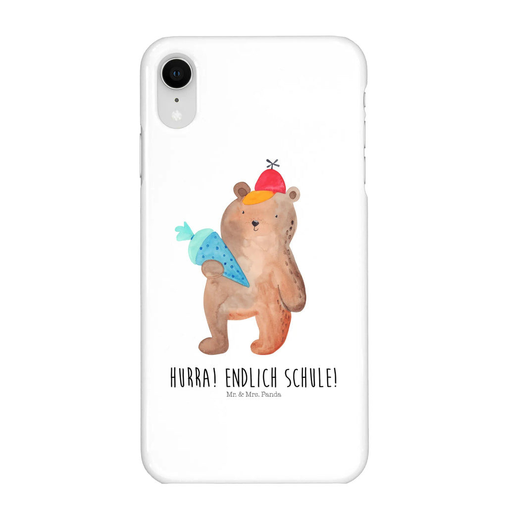 Handyhülle Bär Schultüte Handy Case, Hülle, Iphone 10, Handy, Handycover, Cover, Handyhülle, Iphone X, Bär, Teddy, Teddybär, Grundschule, Schulanfang, Einschulung Geschenk, Erster Schultag Geschenk, Schulbeginn, Schultüte, Schule Geschenk, Bär Motiv