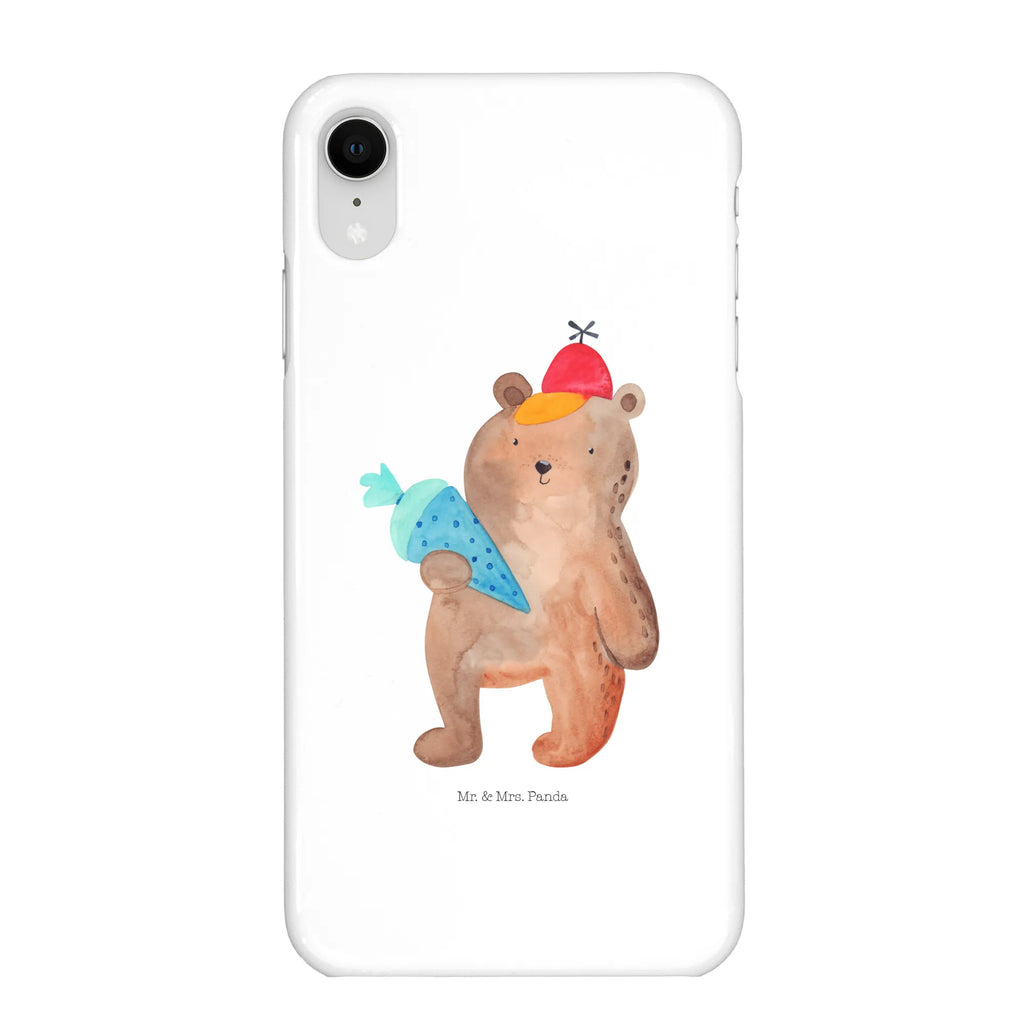 Handyhülle Bär Schultüte Handy Case, Hülle, Iphone 10, Handy, Handycover, Cover, Handyhülle, Iphone X, Bär, Teddy, Teddybär, Grundschule, Schulanfang, Einschulung Geschenk, Erster Schultag Geschenk, Schulbeginn, Schultüte, Schule Geschenk, Bär Motiv