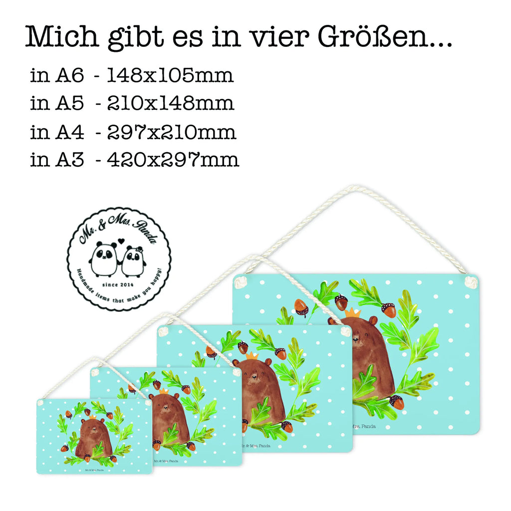 Decorative sign bear king Holztafel, dekotafel, Spruchschild, Türschild Familie, hängeschild, wandtafel, Türschild, dekoschilder, Wandschild, dekoration schild, holzbild, Deko Wandtafel, Holzschild, wandhänger, Küchenschild, Badschild, sprüche schild, Dekoschild, Deko Schild, Schild mit Spruch, Motivschild, Schild, Bär, Teddy, Teddybär, Vater, Papa Bär, Weltbester Papa, Papa, Vatertag, Dad, Bester Papa, Bester Vater, Papi, Daddy