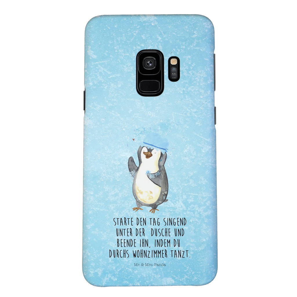 Phone case Penguin have a shower Iphone 10, Cover, Handy, Handyhülle, Hülle, Handycover, Handy Case, Iphone X, Pinguin, Neuanfang, Dusche, Neustart, Motivation, glücklich sein, Duschen, Lebensmotto, Pinguine