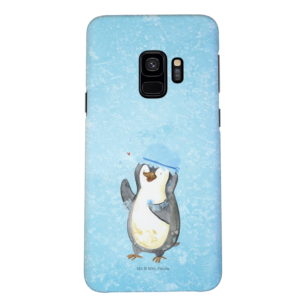 Phone case Penguin have a shower Iphone 10, Cover, Handy, Handyhülle, Hülle, Handycover, Handy Case, Iphone X, Pinguin, Neuanfang, Dusche, Neustart, Motivation, glücklich sein, Duschen, Lebensmotto, Pinguine