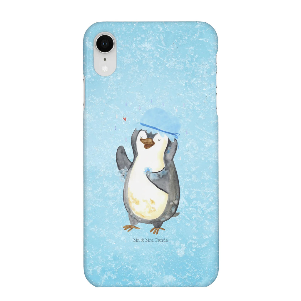 Phone case Penguin have a shower Iphone 10, Cover, Handy, Handyhülle, Hülle, Handycover, Handy Case, Iphone X, Pinguin, Neuanfang, Dusche, Neustart, Motivation, glücklich sein, Duschen, Lebensmotto, Pinguine