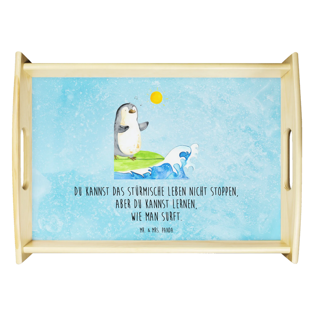 Serving tray Penguin surfer Frühstückstablett, tablett für bett, essenstablett, Servier Tablett, tablett für getränke, tragetablett, serviertablett holz, sofatablett, Holztablett, Tablett, ablagetablett, holz serviertablett, couchtablett, kaffeetablett, bett tablett, betttablett, getränketablett, tablett holz, echtholz tablett, serviertablett aus holz, tablett zum servieren, tablett für essen, Küchentablett, Serviertablett, teetablett, tablett aus holz, Pinguin, Pinguine, Urlaub, Surfen, Hawaii, Surfer, Portugal, Wellen Reiten, Wellen