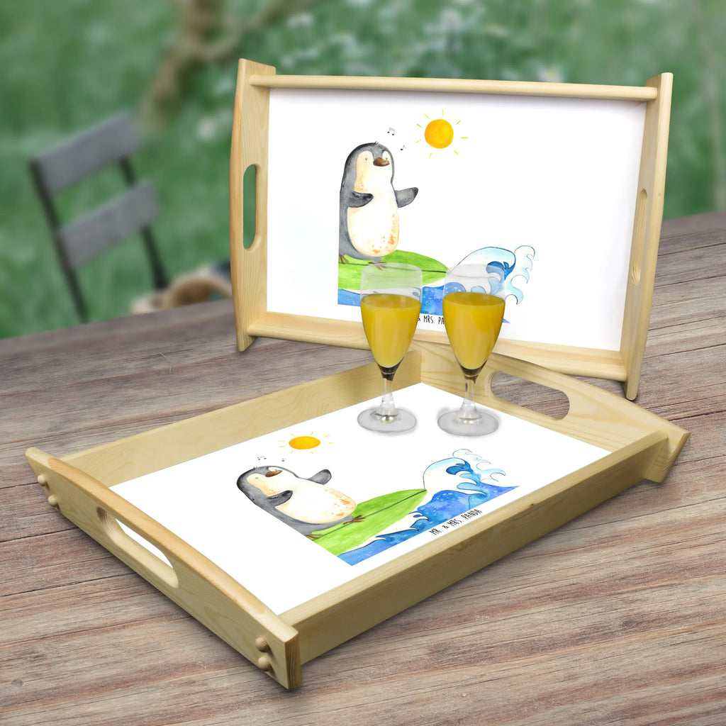 Serving tray Penguin surfer Frühstückstablett, tablett für bett, essenstablett, Servier Tablett, tablett für getränke, tragetablett, serviertablett holz, sofatablett, Holztablett, Tablett, ablagetablett, holz serviertablett, couchtablett, kaffeetablett, bett tablett, betttablett, getränketablett, tablett holz, echtholz tablett, serviertablett aus holz, tablett zum servieren, tablett für essen, Küchentablett, Serviertablett, teetablett, tablett aus holz, Pinguin, Pinguine, Urlaub, Surfen, Hawaii, Surfer, Portugal, Wellen Reiten, Wellen