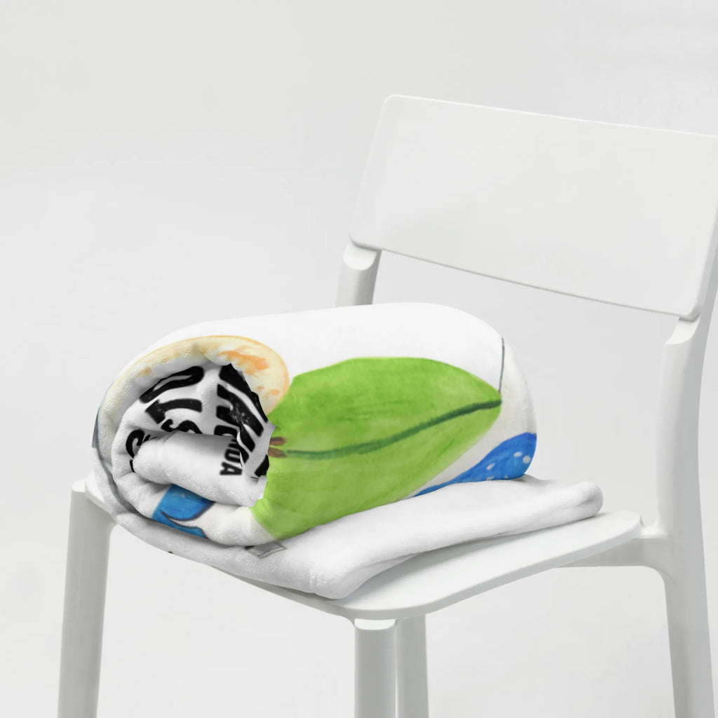 Kocyk dla niemowląt Pingwin surfista Geschenk Geburt, Babyecke Kuscheldecke, Krabbeldecke, Babygeschenk, Babydecke, Pinguin, Portugal, Wellen reiten, surfen, Wellen, Urlaub, Surfer, Hawaii, Pinguine