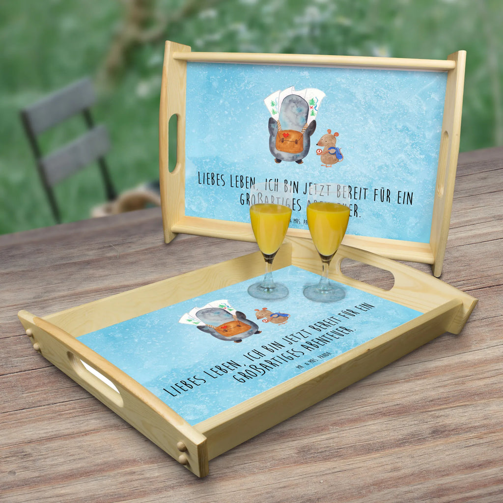 Taca serwisowa Pingwin i Mysz Wędrowcy tablett für essen, ablagetablett, essenstablett, Tablett, tablett für bett, tablett zum servieren, couchtablett, Frühstückstablett, tablett für getränke, sofatablett, tragetablett, bett tablett, betttablett, echtholz tablett, getränketablett, teetablett, holz serviertablett, Küchentablett, tablett aus holz, Serviertablett, Holztablett, serviertablett aus holz, kaffeetablett, tablett holz, serviertablett holz, Servier Tablett, Pinguin, Abenteurer, Roadtrip, Wanderlust, Pinguine, Abenteuer, Ausflug, Wandern