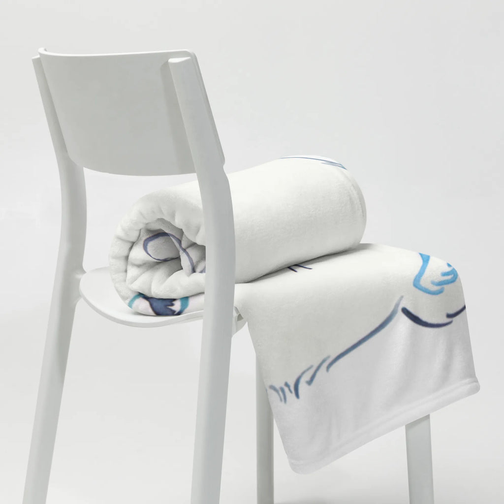 Kocyk dla niemowląt Niedźwiedź polarny leniwy Babydecke, Geschenk Geburt, Babygeschenk, Babyecke Kuscheldecke, Krabbeldecke, Bär, Teddy, Teddybär, Arbeit, Arbeitsplatz, Bürojob, Eisbär, Entspannen, Faul, Nordpol, Büro, Relaxen, Homeoffice