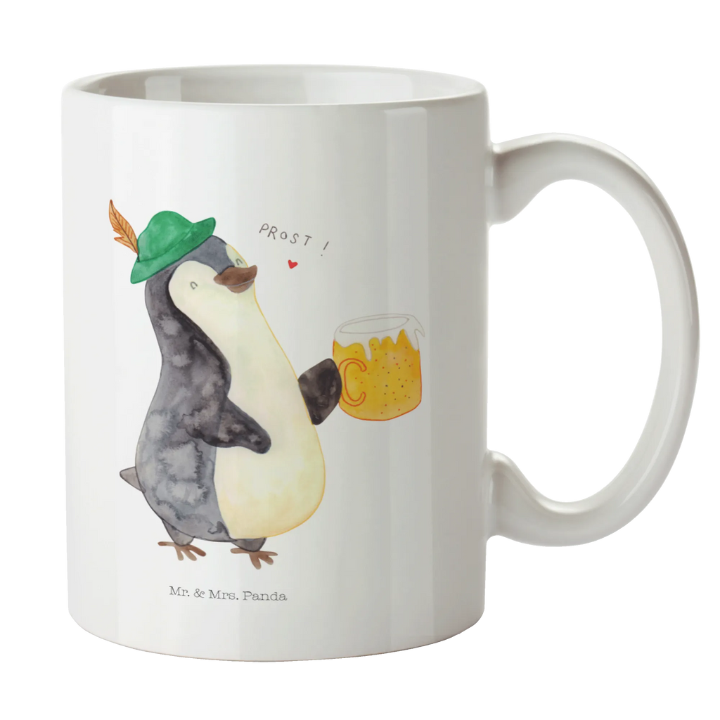 Tasse Pinguin Bier Geschenktasse, Tasse, Kaffeetasse, Keramiktasse, Bürotasse, Tasse mit Zitaten, Tasse mit Motiven, Porzellantasse, Teetasse, Pinguin, Oktoberfest, Bier, Pinguine