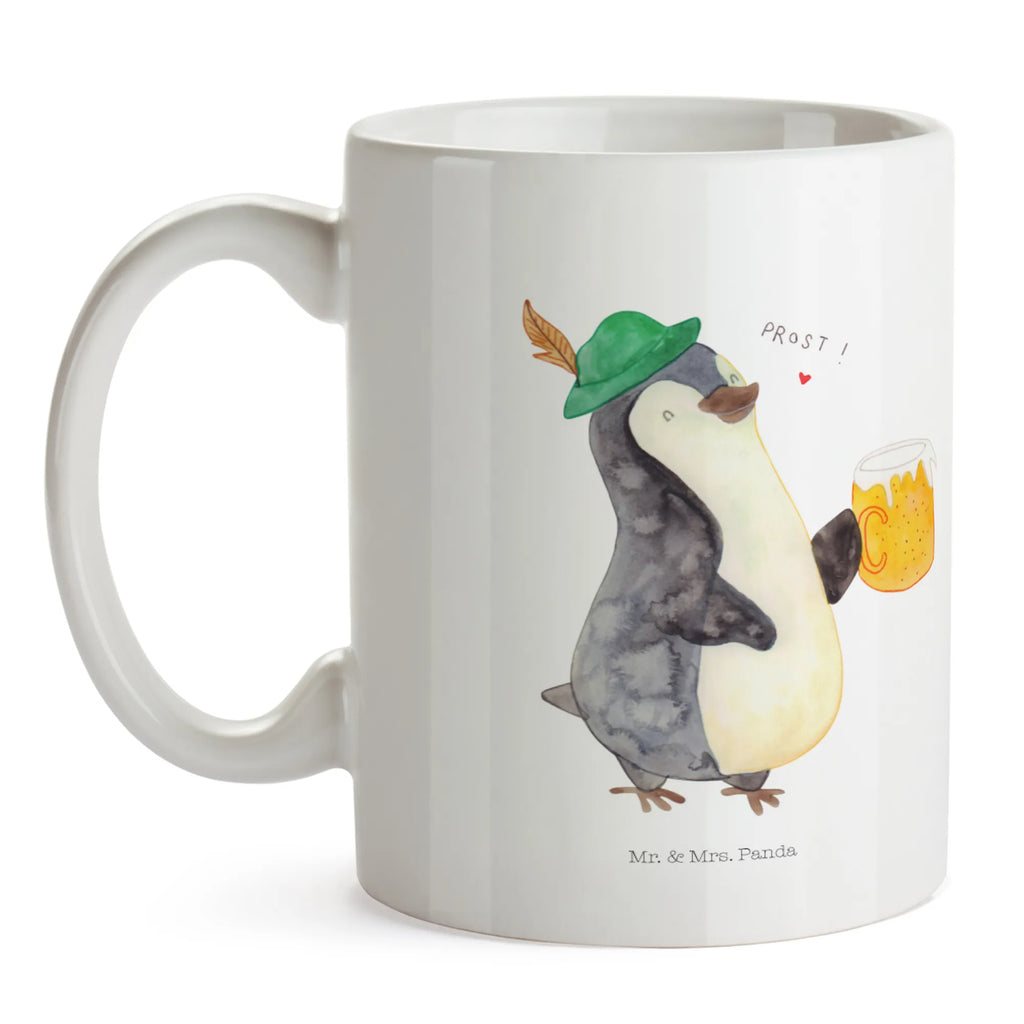 Tasse Pinguin Bier Geschenktasse, Tasse, Kaffeetasse, Keramiktasse, Bürotasse, Tasse mit Zitaten, Tasse mit Motiven, Porzellantasse, Teetasse, Pinguin, Oktoberfest, Bier, Pinguine