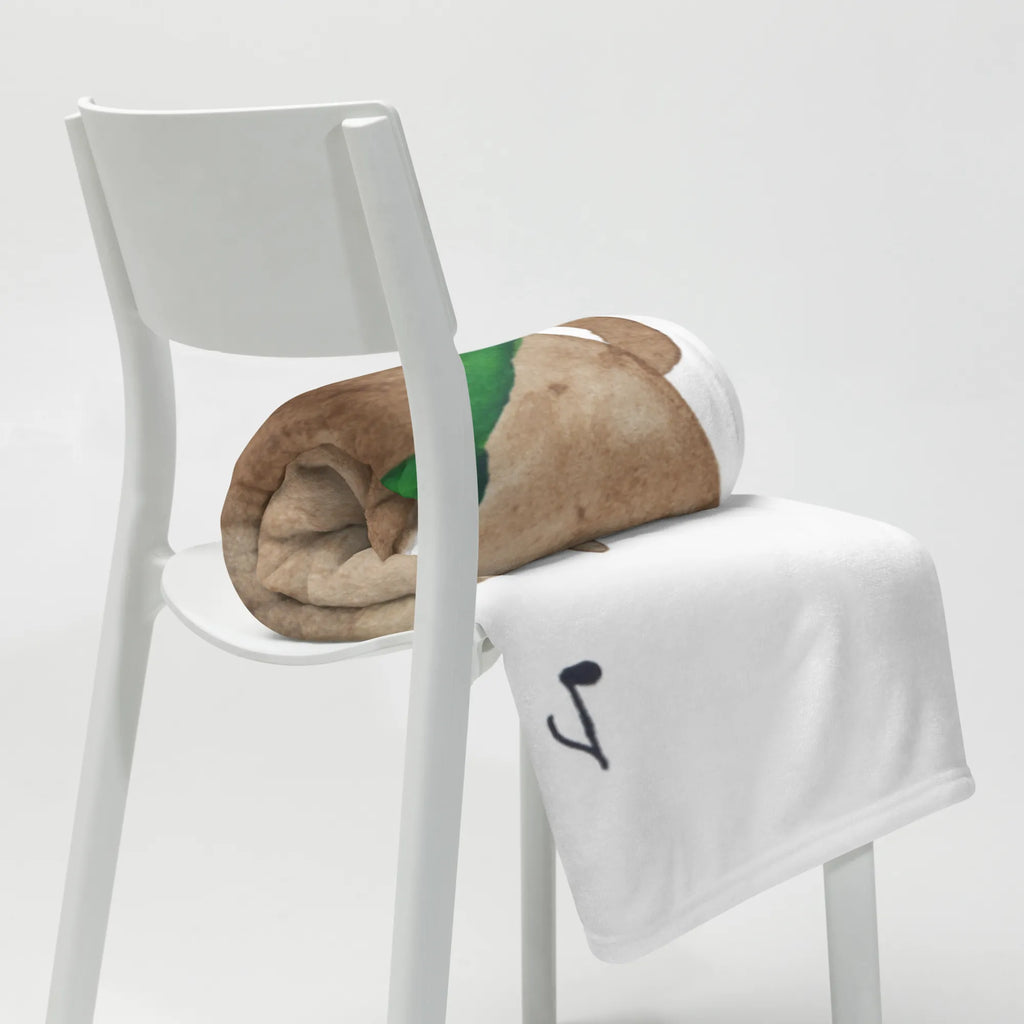 Kocyk dla niemowląt niedźwiedź Gitara Babydecke, Babygeschenk, Krabbeldecke, Babyecke Kuscheldecke, Geschenk Geburt, Bär, Teddy, Teddybär