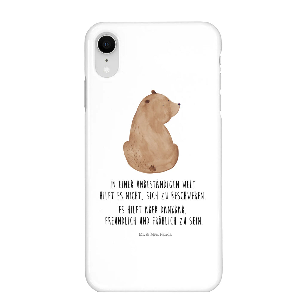 Phone case bear shoulder look Handycover, Cover, Handyhülle, Iphone X, Hülle, Iphone 10, Handy, Handy Case, Bär, Teddy, Teddybär, Weltansicht, Bärenliebe, Weisheit, Selbstachtung, Motivation, Bären