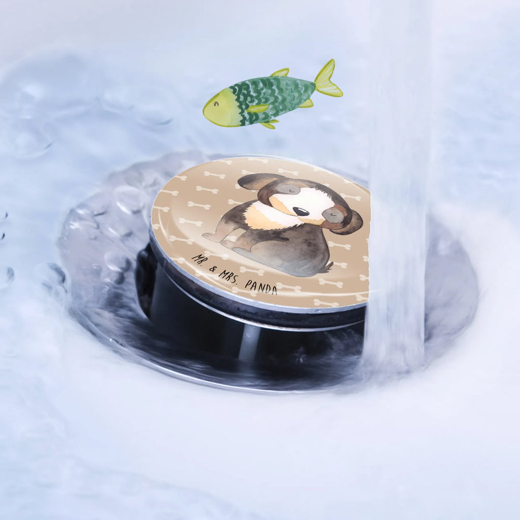 Waschbecken Stöpsel Hund entspannt Ablaufgarnitur, Waschbecken, Waschbecken Stopfen, Abflussstöpsel, Stöpsel, Hund, Hundemotiv, Haustier, Hunderasse, Tierliebhaber, Hundebesitzer, Sprüche, Liebe, Hundeliebe, Hundeglück, schwarzer Hund