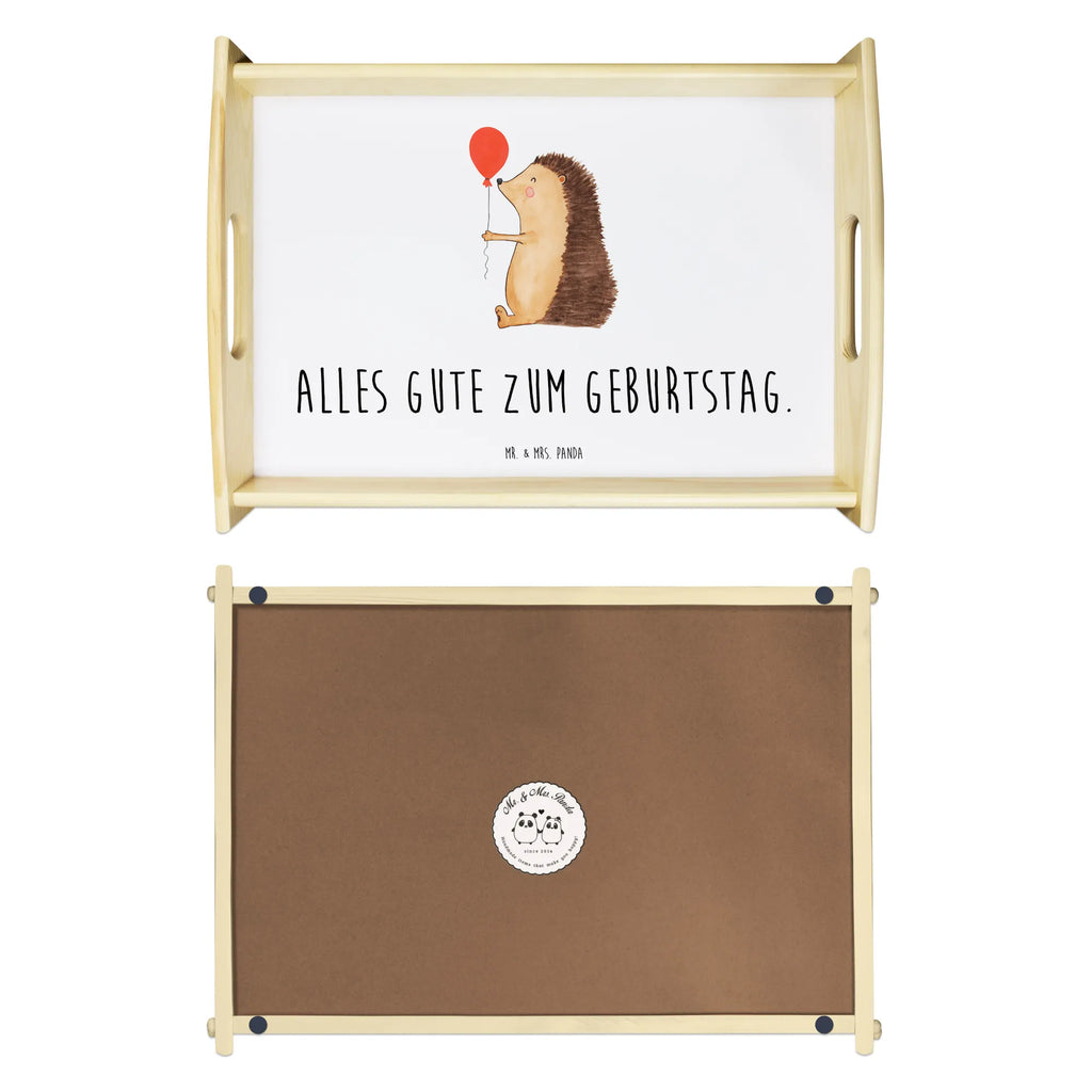 Serviertablett Igel Luftballon Serviertablett, Holztablett, Frühstückstablett, Küchentablett, Tablett, Dekotablett, Tiermotive, Gute Laune, lustige Sprüche, Tiere, Happy Birthday, Igel, Glückwunsch, Herzlichen Glückwunsch, Geburtstagskind, Geburtstag, Ballon