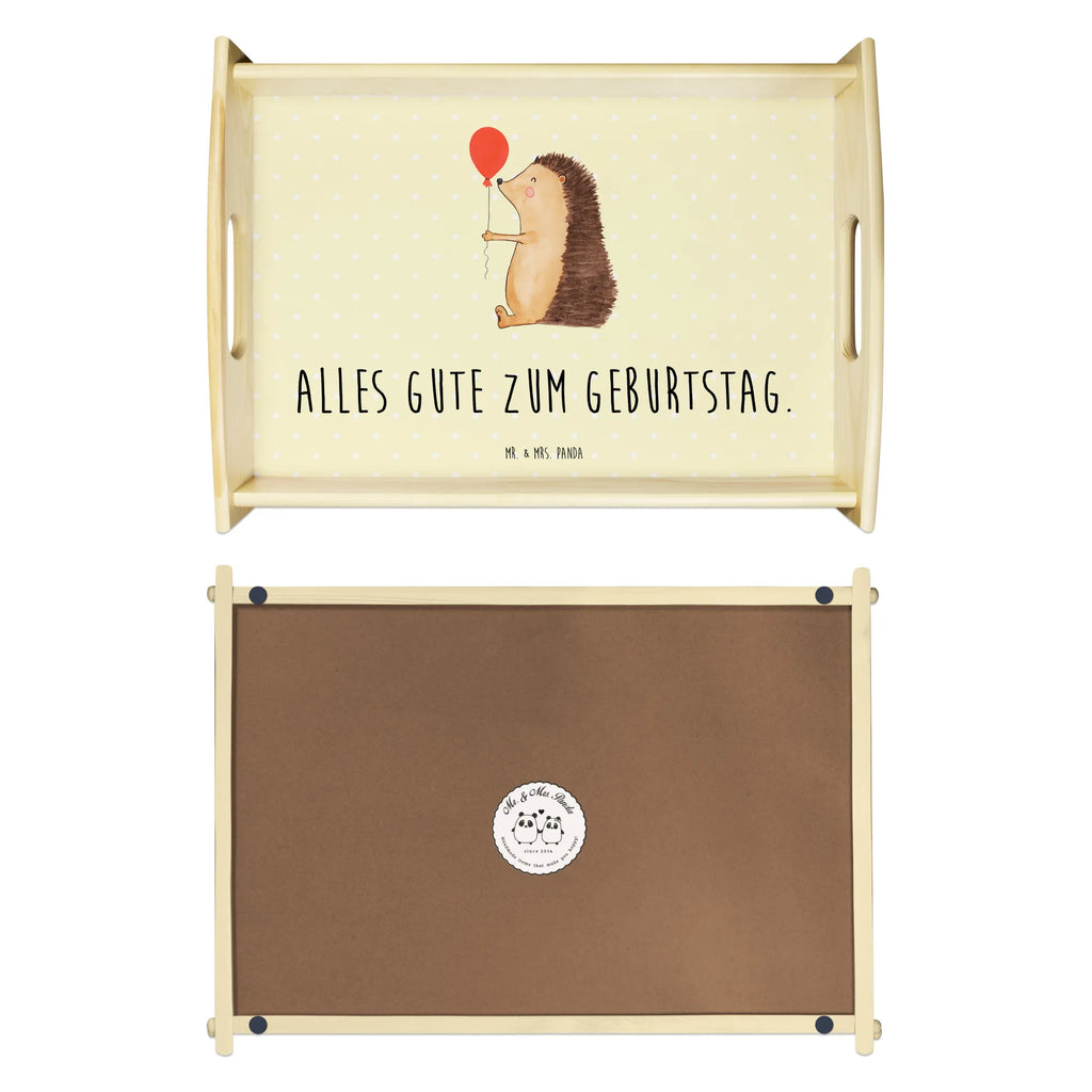 Serviertablett Igel Luftballon Serviertablett, Holztablett, Frühstückstablett, Küchentablett, Tablett, Dekotablett, Tiermotive, Gute Laune, lustige Sprüche, Tiere, Happy Birthday, Igel, Glückwunsch, Herzlichen Glückwunsch, Geburtstagskind, Geburtstag, Ballon
