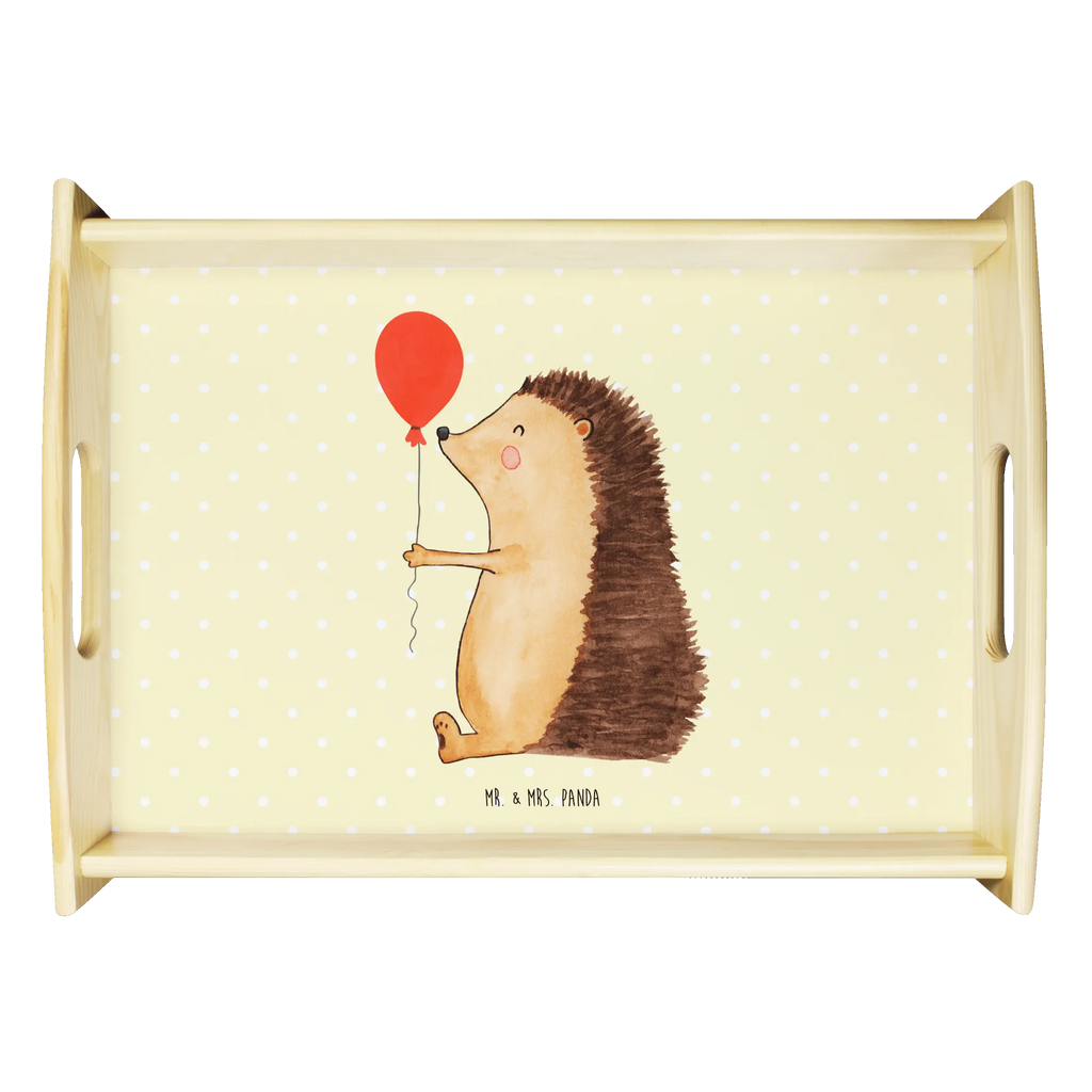 Serviertablett Igel Luftballon Serviertablett, Holztablett, Frühstückstablett, Küchentablett, Tablett, Dekotablett, Tiermotive, Gute Laune, lustige Sprüche, Tiere, Happy Birthday, Igel, Glückwunsch, Herzlichen Glückwunsch, Geburtstagskind, Geburtstag, Ballon