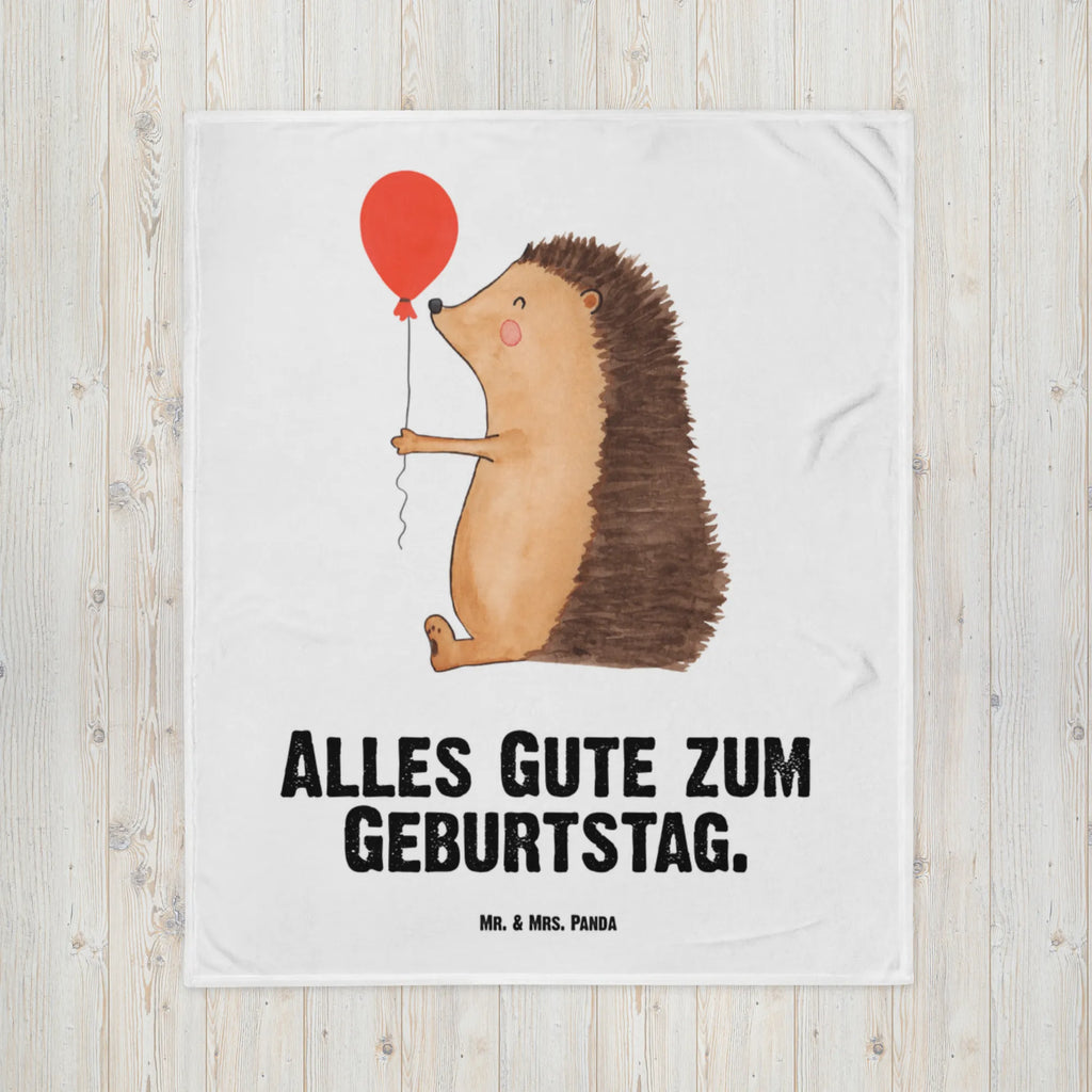 Babydecke Igel mit Luftballon Geschenk Geburt, Babygeschenk, Krabbeldecke, Babyecke Kuscheldecke, Babydecke, Tiermotive, Gute Laune, lustige Sprüche, Tiere, Glückwunsch, Geburtstagskind, Geburtstag, Herzlichen Glückwunsch, Happy Birthday, Ballon, Igel