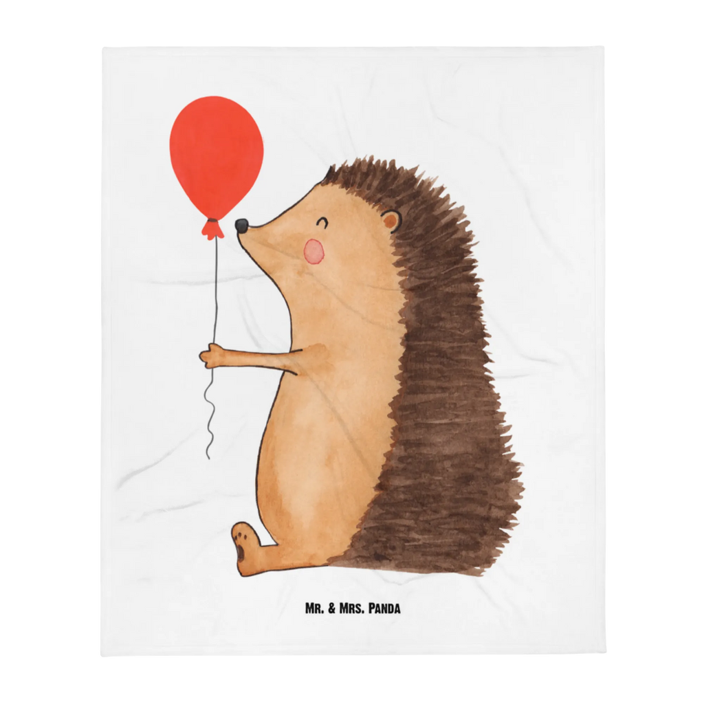 Babydecke Igel mit Luftballon Geschenk Geburt, Babygeschenk, Krabbeldecke, Babyecke Kuscheldecke, Babydecke, Tiermotive, Gute Laune, lustige Sprüche, Tiere, Glückwunsch, Geburtstagskind, Geburtstag, Herzlichen Glückwunsch, Happy Birthday, Ballon, Igel
