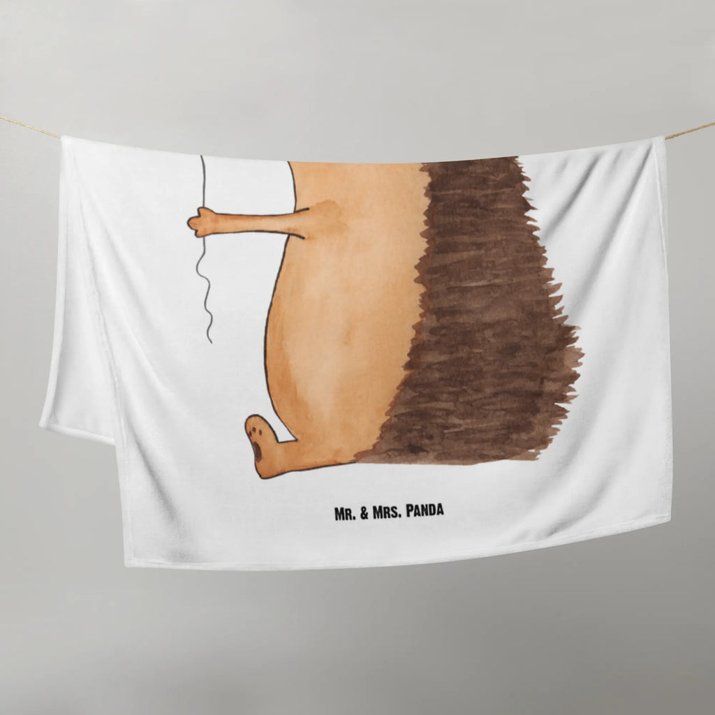 Babydecke Igel mit Luftballon Geschenk Geburt, Babygeschenk, Krabbeldecke, Babyecke Kuscheldecke, Babydecke, Tiermotive, Gute Laune, lustige Sprüche, Tiere, Glückwunsch, Geburtstagskind, Geburtstag, Herzlichen Glückwunsch, Happy Birthday, Ballon, Igel