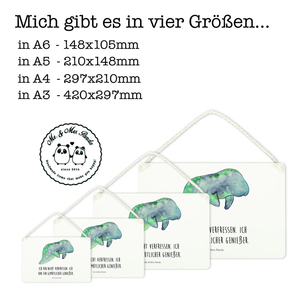 Decorative sign manatee Relax Seafood, aquatic animals, ocean, sea, fish, shells, corals, reef, whale, narwhal, sea urchin, lobster, platypus, turtle, manatee, crocodile, orca, shrimp, gifts for seafood lovers, water world, underwater animals, underwater world, vacation, deep sea, seafood fans, gift ideas, seafood decoration, seafood posters, manatees, losing weight, sweets, diet, food, sugar, diet mania