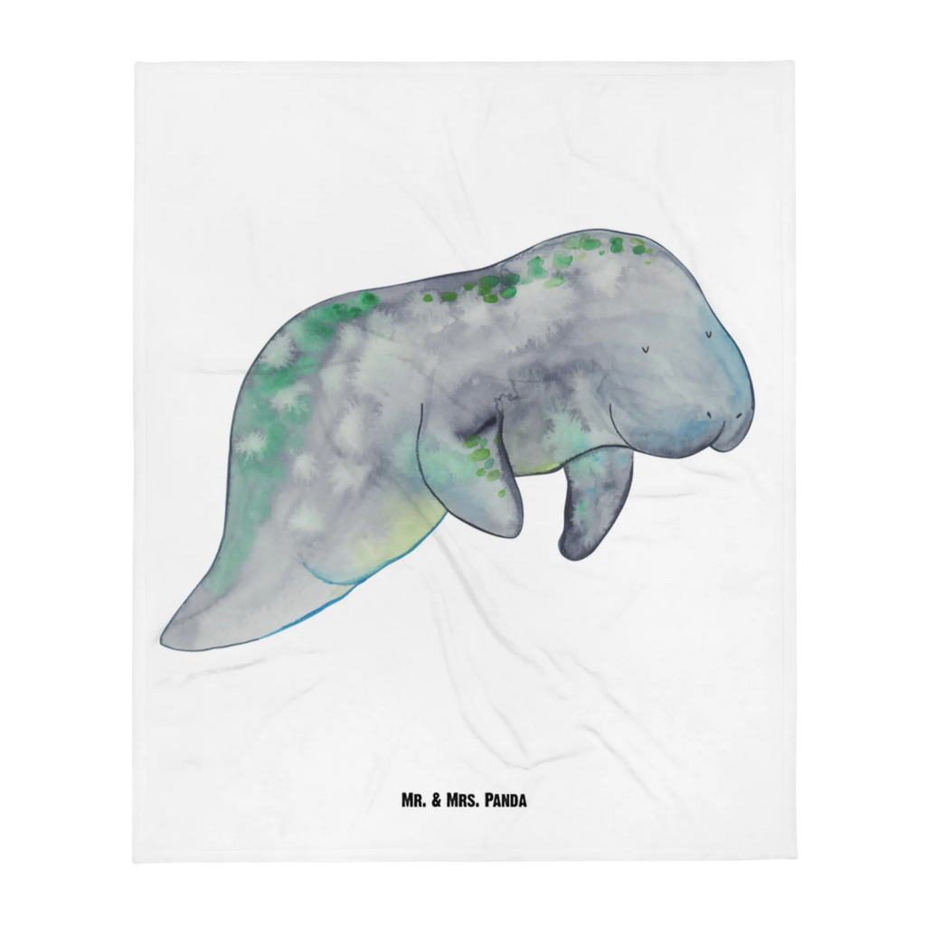 Baby blanket manatee Relax Krabbeldecke, Babygeschenk, Babyecke Kuscheldecke, Babydecke, Geschenk Geburt, Meerestiere, Meer, Urlaub, Diätwahn, Diät, Abnehmen, Seekuh, Süßigkeiten, Essen, Seekühe, Zucker