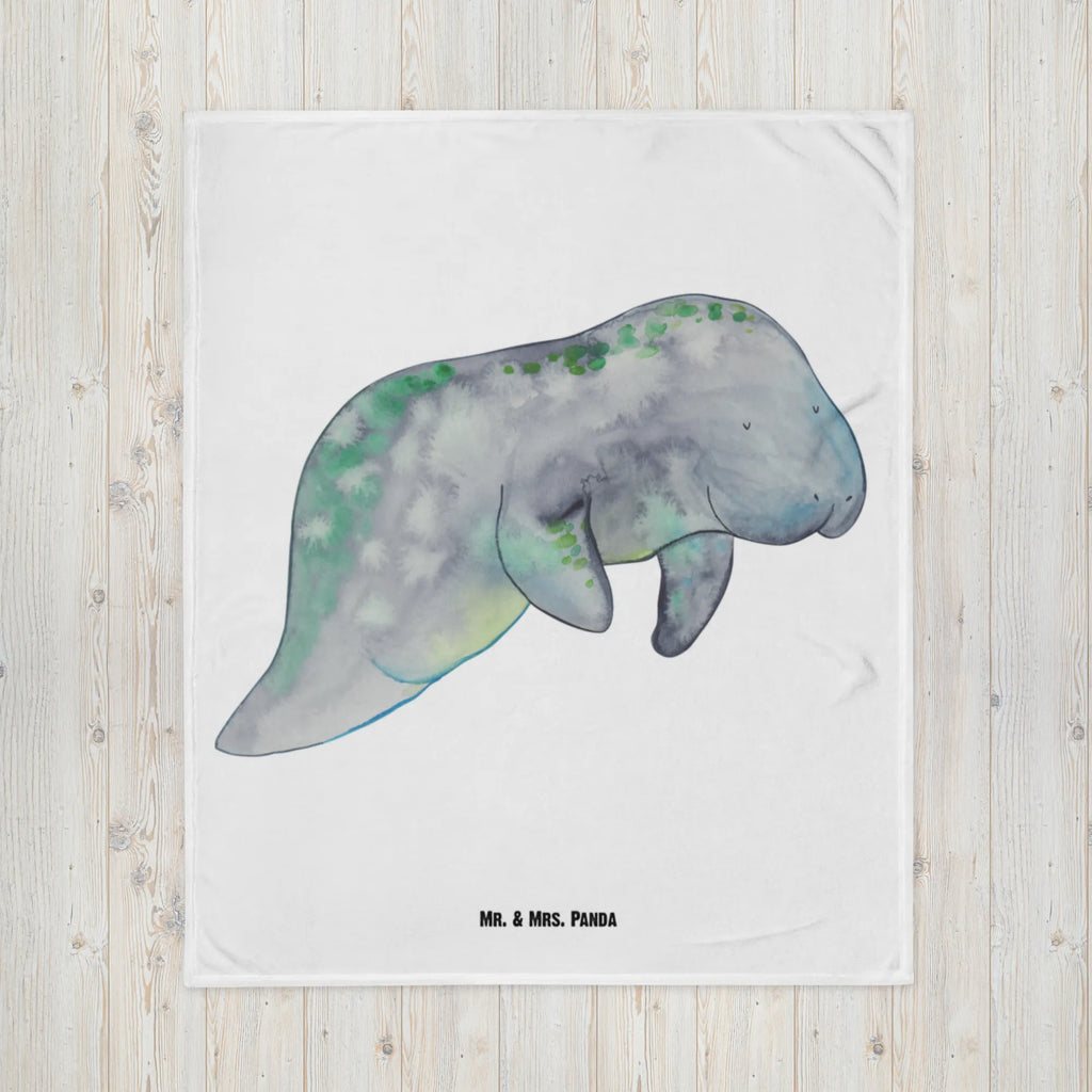 Baby blanket manatee Relax Krabbeldecke, Babygeschenk, Babyecke Kuscheldecke, Babydecke, Geschenk Geburt, Meerestiere, Meer, Urlaub, Diätwahn, Diät, Abnehmen, Seekuh, Süßigkeiten, Essen, Seekühe, Zucker