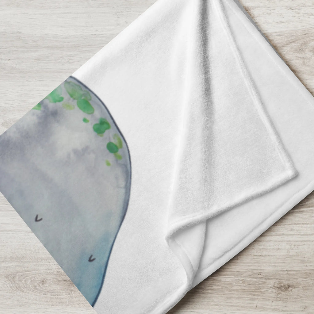 Baby blanket manatee Relax Krabbeldecke, Babygeschenk, Babyecke Kuscheldecke, Babydecke, Geschenk Geburt, Meerestiere, Meer, Urlaub, Diätwahn, Diät, Abnehmen, Seekuh, Süßigkeiten, Essen, Seekühe, Zucker