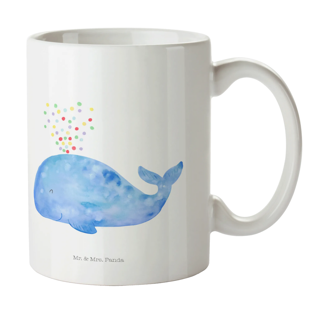 Mug whale confetti Tasse, Kaffeetasse, Teetasse, Becher, Kaffeebecher, Teebecher, Keramiktasse, Porzellantasse, Büro Tasse, Geschenk Tasse, Tasse Sprüche, Tasse Motive, Kaffeetassen, Tasse bedrucken, Designer Tasse, Cappuccino Tassen, Schöne Teetassen, Meerestiere, Meer, Urlaub, Wal, Konfetti, Wale, Motivation, Neuanfang, Trennung, Diät, Abnehmen, Neustart, Lebensabschnitt, Geburtstag