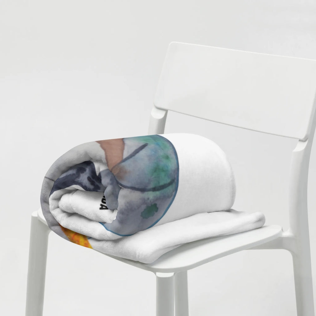 Kocyk dla niemowląt narwal Gitara Zwierzeta morskie, Morze, Wakacje