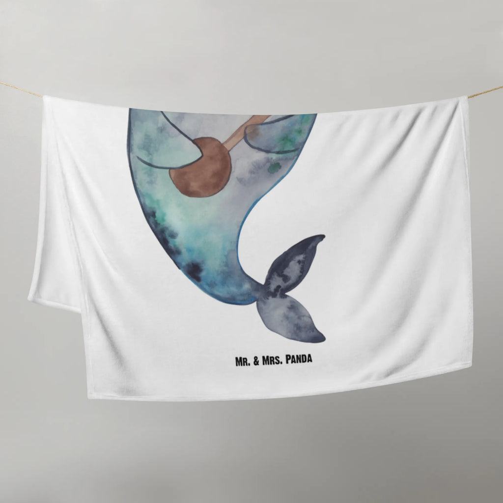 Kocyk dla niemowląt narwal Gitara Zwierzeta morskie, Morze, Wakacje