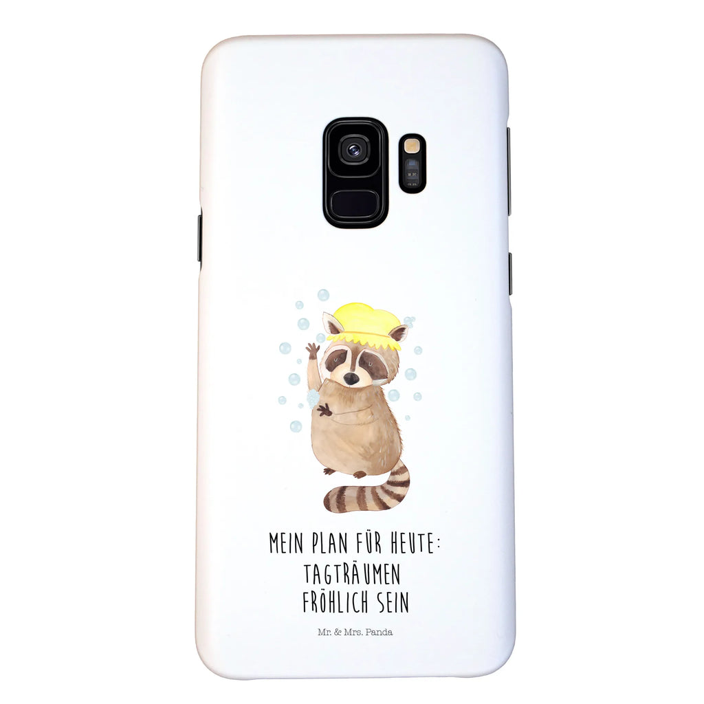 Phone case Raccoon mobile phone, mobile cover, case, mobile phone case, Iphone X, Iphone 10, cover, small animals, cute, funny, cute animal motives, hand drawn, small world, funny sayings, good mood, happy, gifts, gift ideas, special gifts, animal lover, card, plan, raccoon, soap bubbles, wash, daydreaming
