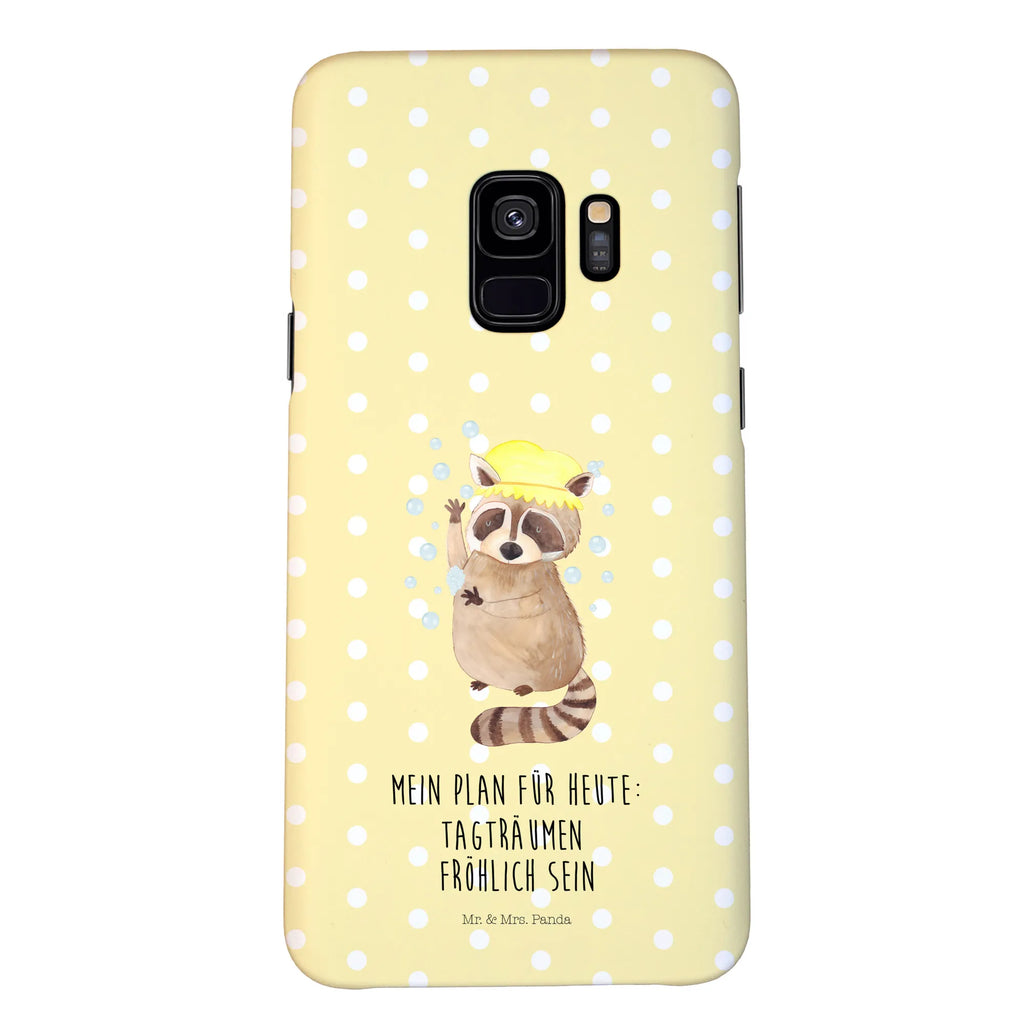 Phone case Raccoon mobile phone, mobile cover, case, mobile phone case, Iphone X, Iphone 10, cover, small animals, cute, funny, cute animal motives, hand drawn, small world, funny sayings, good mood, happy, gifts, gift ideas, special gifts, animal lover, card, plan, raccoon, soap bubbles, wash, daydreaming