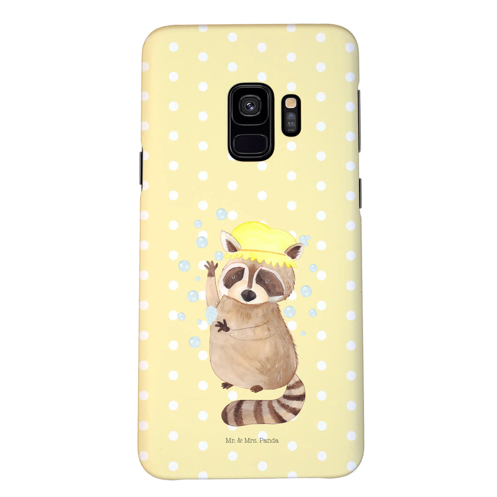Phone case Raccoon mobile phone, mobile cover, case, mobile phone case, Iphone X, Iphone 10, cover, small animals, cute, funny, cute animal motives, hand drawn, small world, funny sayings, good mood, happy, gifts, gift ideas, special gifts, animal lover, card, plan, raccoon, soap bubbles, wash, daydreaming