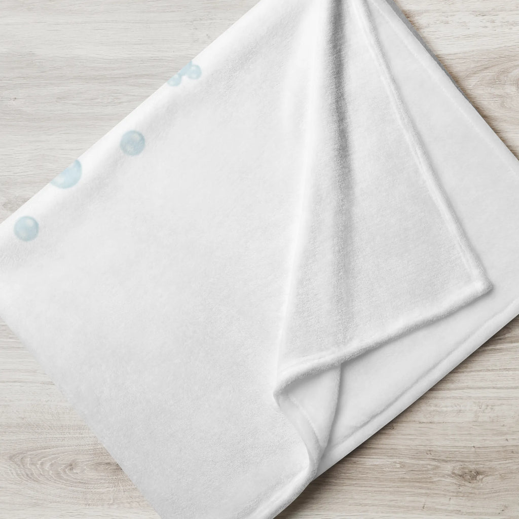 Baby blanket Raccoon small animals, cute, funny, cute animal motives, hand drawn, small world, funny sayings, good mood, happy, gifts, gift ideas, special gifts, animal lover, card, plan, raccoon, wash, soap bubbles, daydreaming