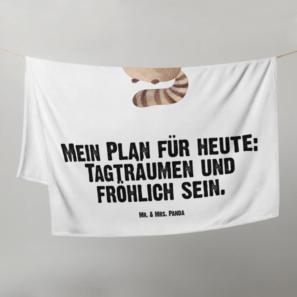 Baby blanket Raccoon small animals, cute, funny, cute animal motives, hand drawn, small world, funny sayings, good mood, happy, gifts, gift ideas, special gifts, animal lover, card, plan, raccoon, wash, soap bubbles, daydreaming