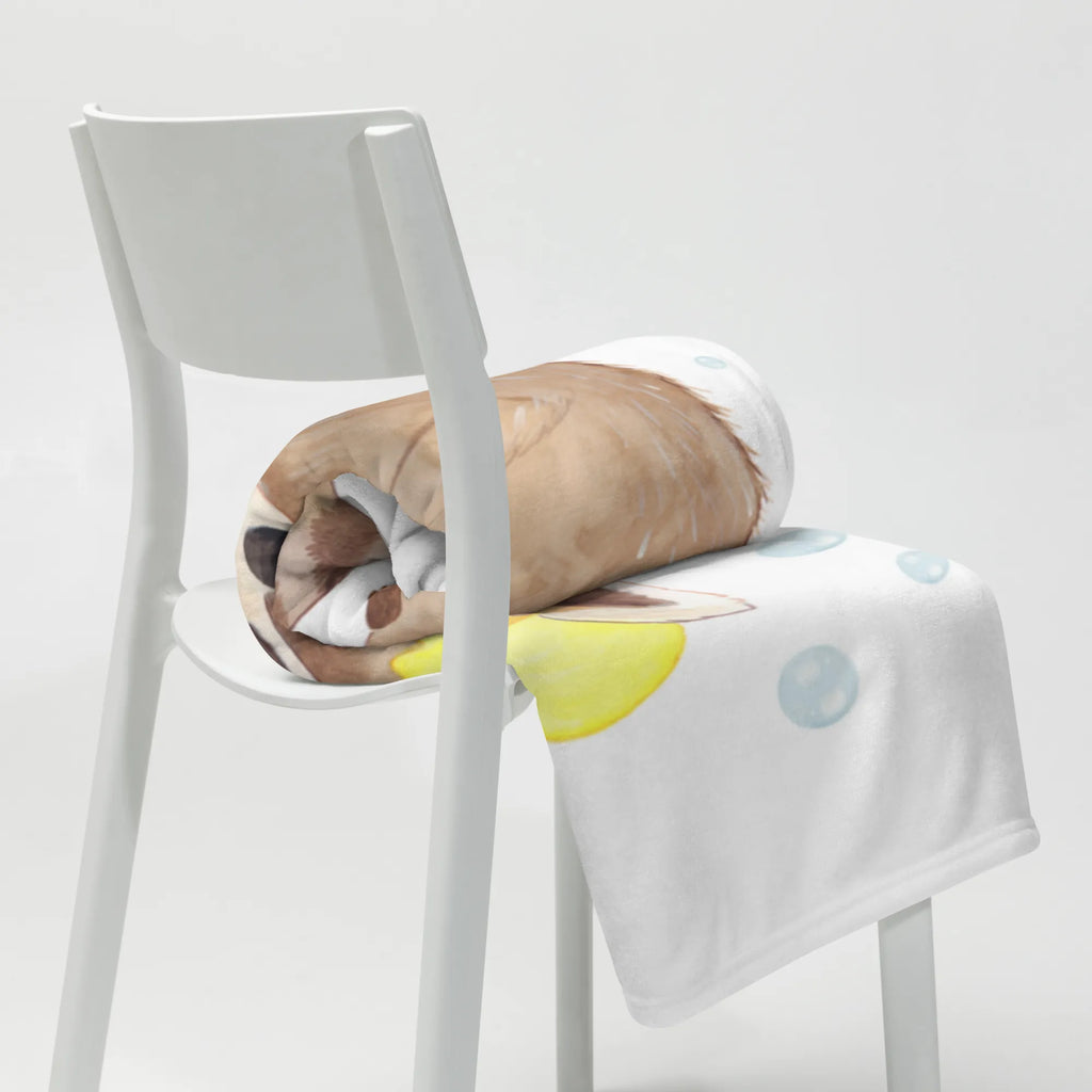 Baby blanket Raccoon small animals, cute, funny, cute animal motives, hand drawn, small world, funny sayings, good mood, happy, gifts, gift ideas, special gifts, animal lover, card, plan, raccoon, wash, soap bubbles, daydreaming