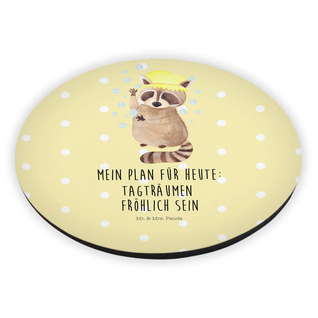 Round magnet Raccoon Pinnwandmagnet, Souvenir Magnet, Motivmagnete, Whiteboard Magnet, Kühlschrankmagnet, Kühlschrank Dekoration, Dekomagnet, Notiz Magnet, Tiermotive, Gute Laune, lustige Sprüche, Tiere, Tagträumen, Seifenblasen, Waschbär, Plan, Fröhlich, waschen