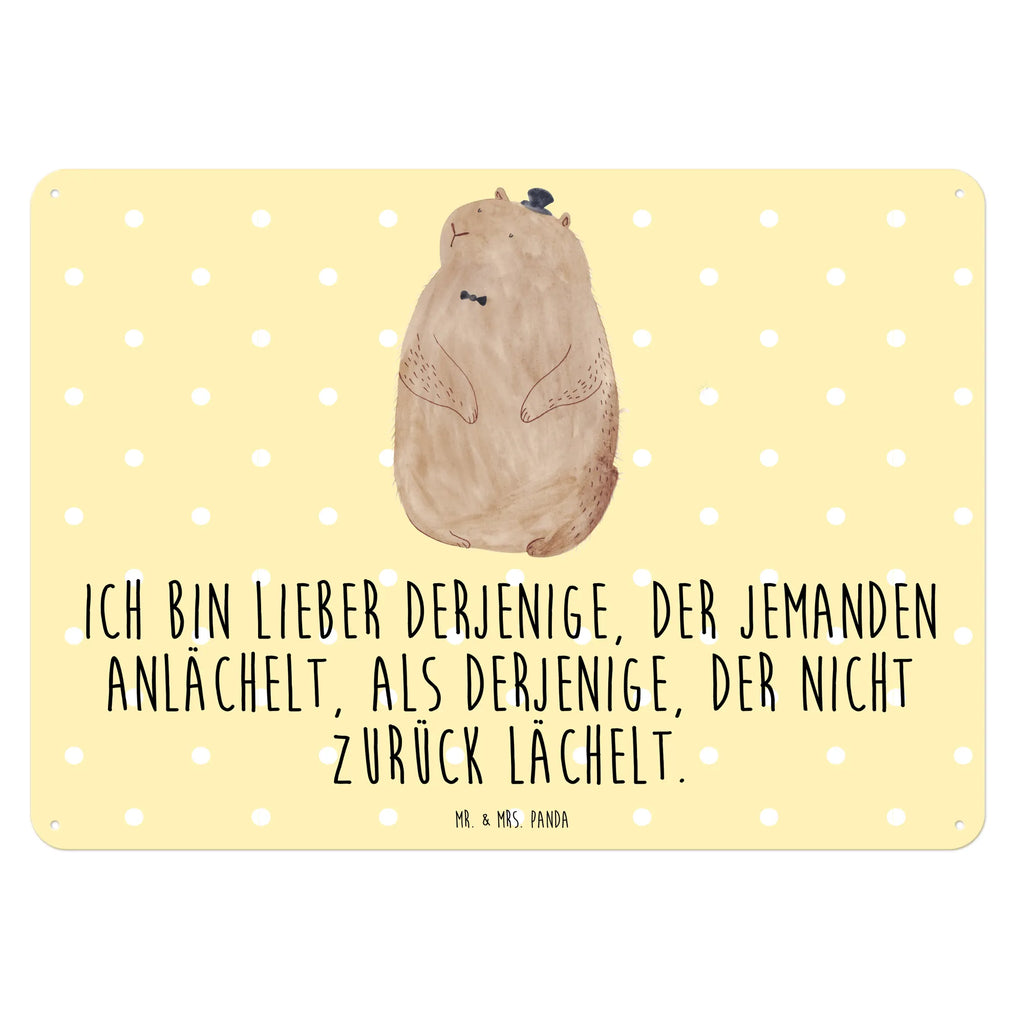 Tin sign Groundhog Blechschild Für Männer, Dekoschild Metall, Blechschild Für Frauen, Blechschild Büro, Blechschild, Blechschild Groß, Wandschild Metall, Türschild Metall, Blechschild Küche, Blechschild Zum Aufhängen, Tiere, Gute Laune, Tiermotive, Lustige Sprüche, Fröhlichkeit, Respekt, Murmeltier, Anstand, Knigge, Freundlichkeit