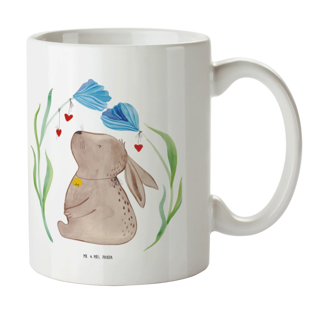 Kubek królik kwiat Porzellantasse, Tasse, Tasse mit Zitaten, Teetasse, Keramiktasse, Geschenktasse, Tasse mit Motiven, Kaffeetasse, Bürotasse, Ostern, Osterhase, Ostergeschenke, Osternest, Osterdeko, Geschenke zu Ostern, Ostern Geschenk, Ostergeschenke Kinder, Ostern Kinder, Schwangerschaft, Hoffnung, Taufgeschenk, Hase, Kaninchen, Taufe, Kindergeburtstag, Geburt, Geburtstag, Träume, Kind, erstes Kind