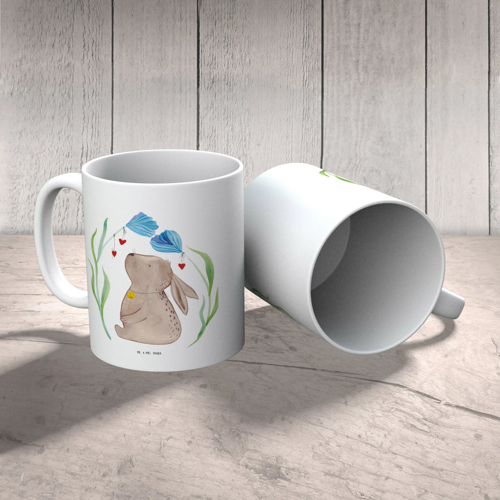 Kubek królik kwiat Porzellantasse, Tasse, Tasse mit Zitaten, Teetasse, Keramiktasse, Geschenktasse, Tasse mit Motiven, Kaffeetasse, Bürotasse, Ostern, Osterhase, Ostergeschenke, Osternest, Osterdeko, Geschenke zu Ostern, Ostern Geschenk, Ostergeschenke Kinder, Ostern Kinder, Schwangerschaft, Hoffnung, Taufgeschenk, Hase, Kaninchen, Taufe, Kindergeburtstag, Geburt, Geburtstag, Träume, Kind, erstes Kind