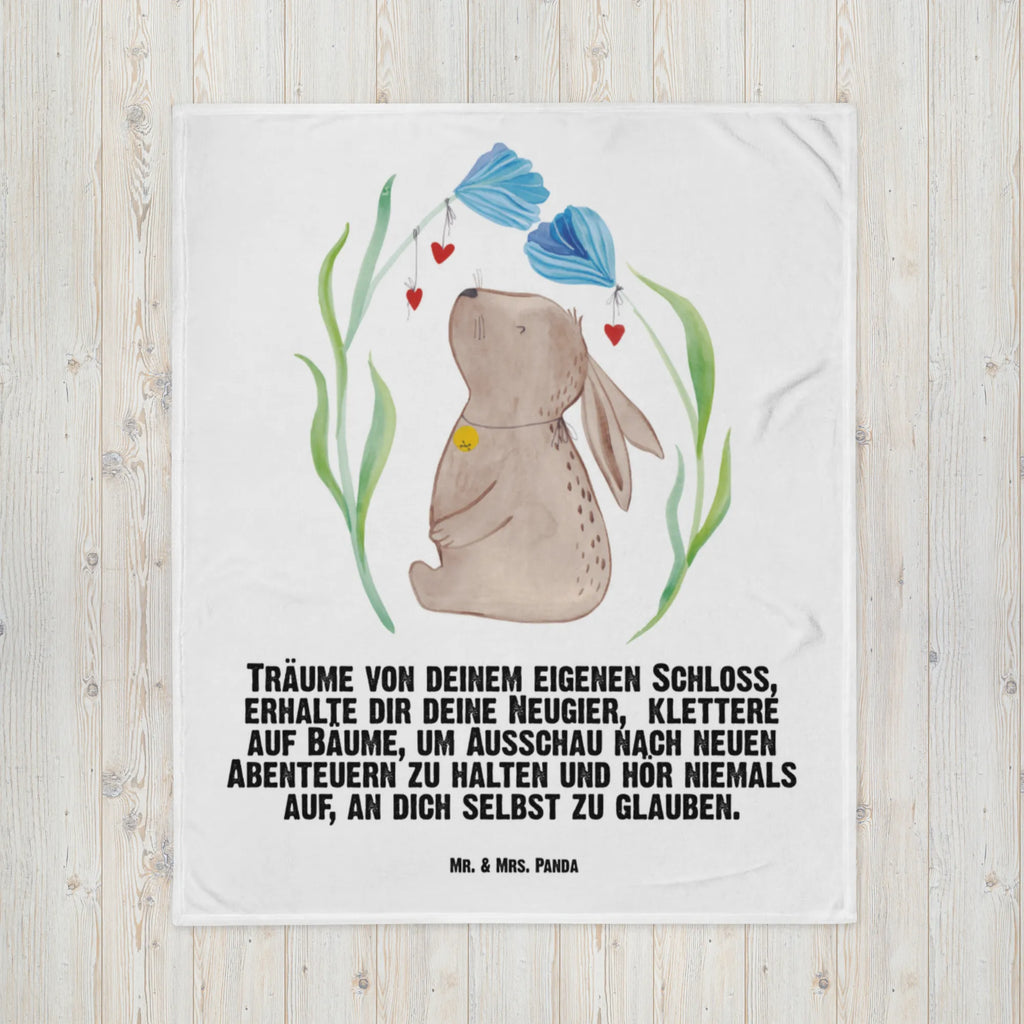 Baby blanket Hare flower Easter, Easter bunny, first child, baptism, Bunny, christening gift, hope, child's birthday, dreams, rabbit, pregnancy, birthday, child, birth