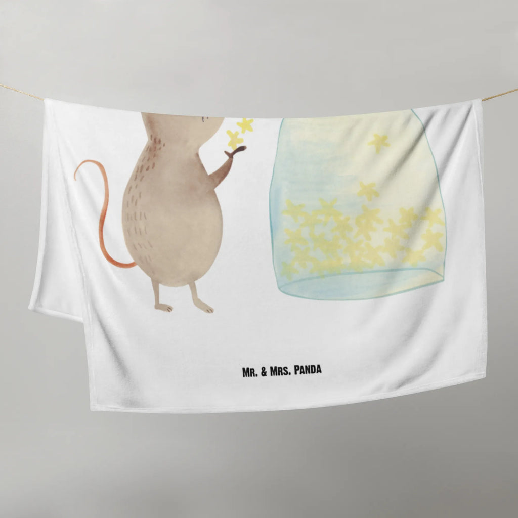 Kocyk dla niemowląt mysz Gwiazdy Motywy zwierzęce, dobra energia, zabawne powiedzonka, zwierzęta