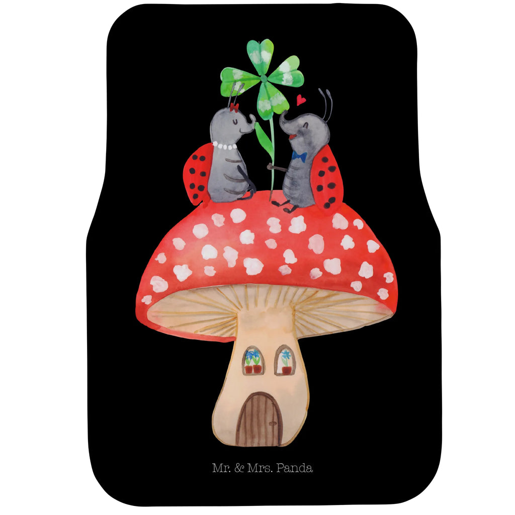 Driver car mat ladybug toadstool dirty mat car, driver, floor mat car, car floor mats, small animals, cute, funny, cute animal motives, hand drawn, small world, funny sayings, good mood, happy, gifts, gift ideas, special gifts, animal lover, card, ladybird, house of fleshy fungi, house, toadstool, at home, flat