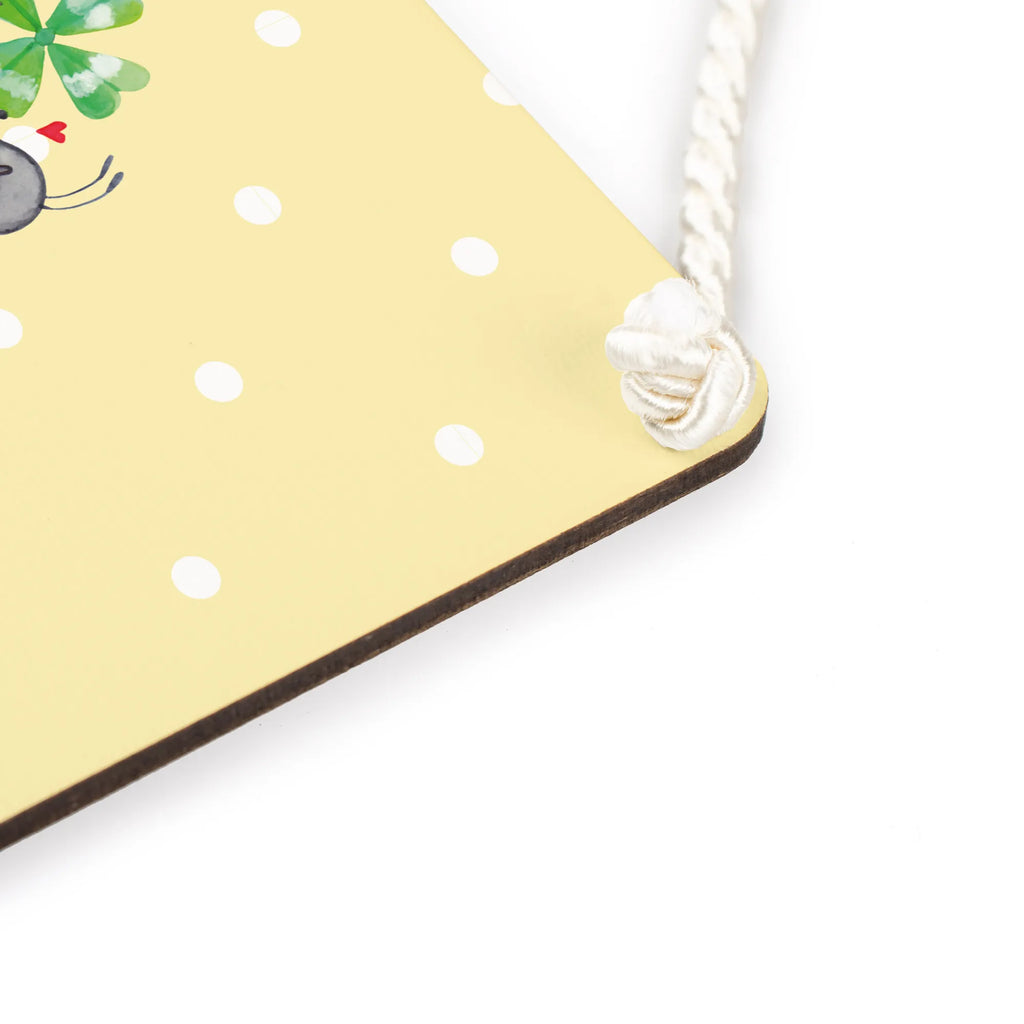 Decorative sign ladybug toadstool small animals, cute, funny, cute animal motives, hand drawn, small world, funny sayings, good mood, happy, gifts, gift ideas, special gifts, animal lover, card, ladybird, toadstool, house of fleshy fungi, at home, house, flat