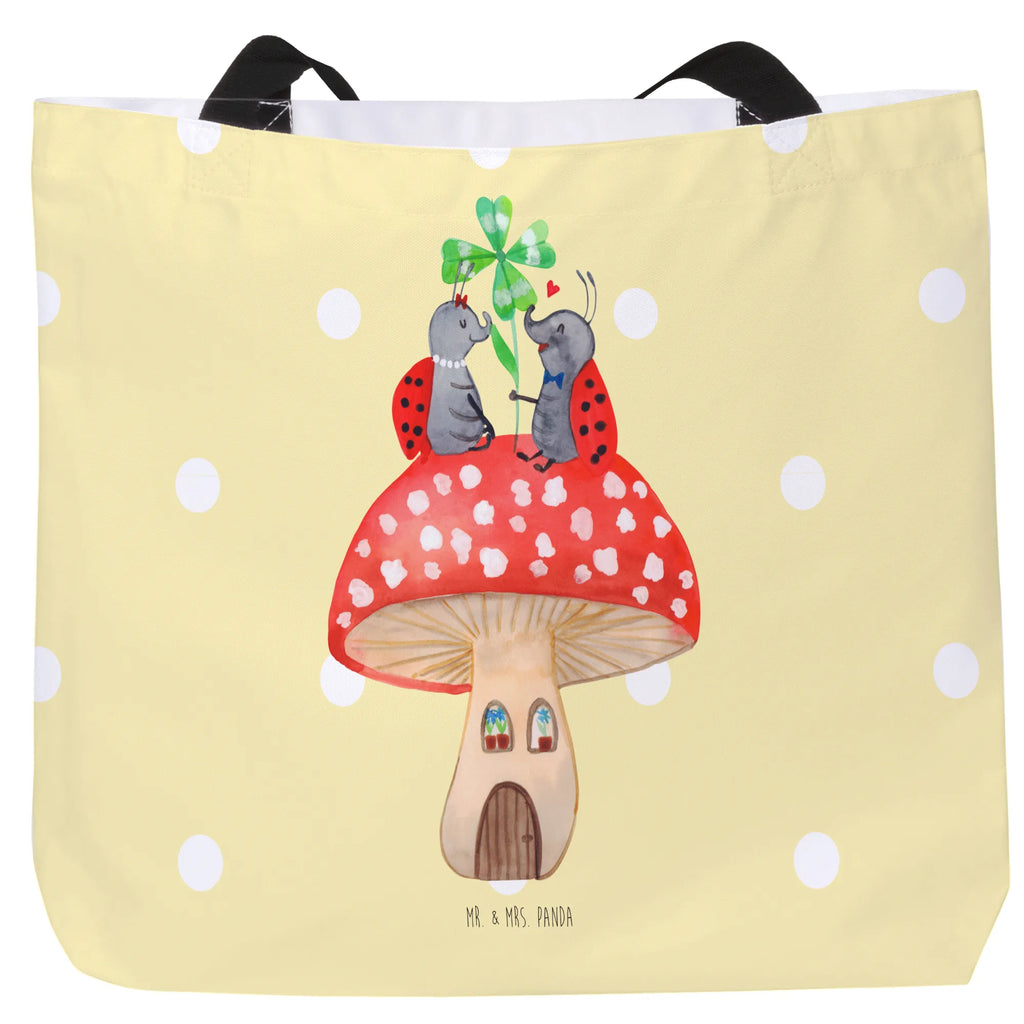 Shopper Marienkäfer Paar Fliegenpilz Frau, Tasche, Tragebeutel, Beutel, XXL Tasche, Statementbeutel, Freizeittasche, Alltagstasche, Stofftasche, Shopper, Schultertasche, Strandtasche, Tüte, Schultasche, XL, Einkaufstasche, Schulbeutel, Einkaufsbeutel, Ausflug, Gute Laune, Tiermotive, Tiere, lustige Sprüche, Fliegenpilz, Marienkäfer, Fleigenpilzhaus, zuhause, Haus, Wohnung