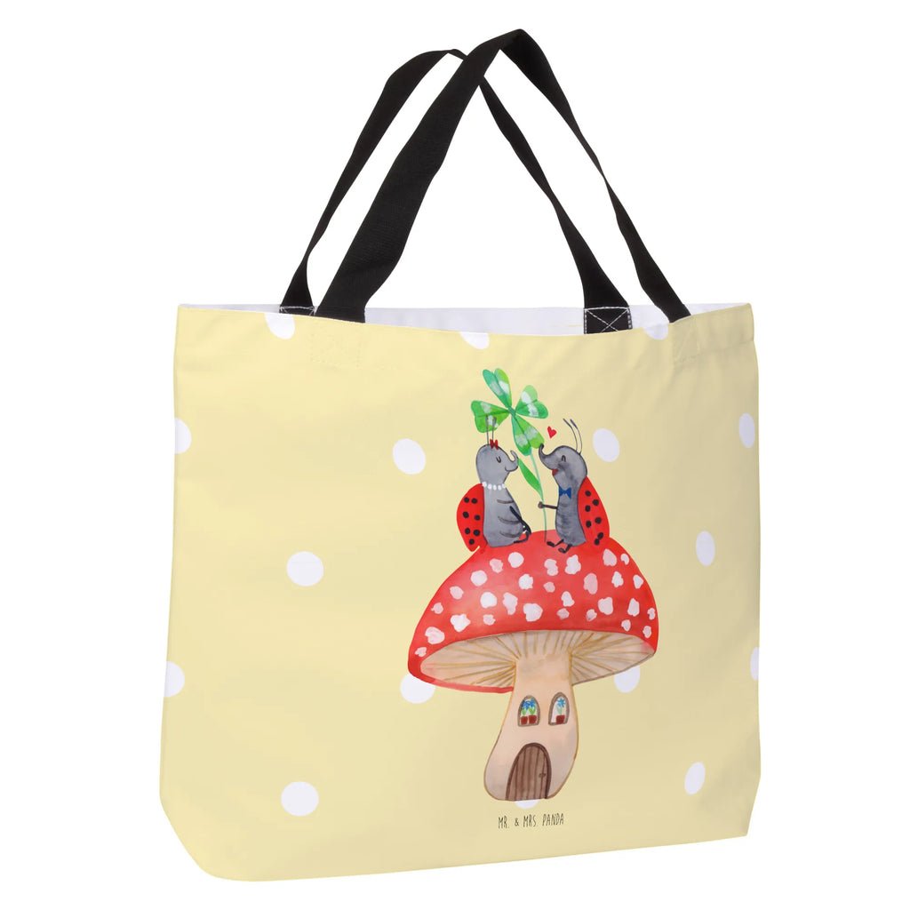Shopper Marienkäfer Paar Fliegenpilz Frau, Tasche, Tragebeutel, Beutel, XXL Tasche, Statementbeutel, Freizeittasche, Alltagstasche, Stofftasche, Shopper, Schultertasche, Strandtasche, Tüte, Schultasche, XL, Einkaufstasche, Schulbeutel, Einkaufsbeutel, Ausflug, Gute Laune, Tiermotive, Tiere, lustige Sprüche, Fliegenpilz, Marienkäfer, Fleigenpilzhaus, zuhause, Haus, Wohnung