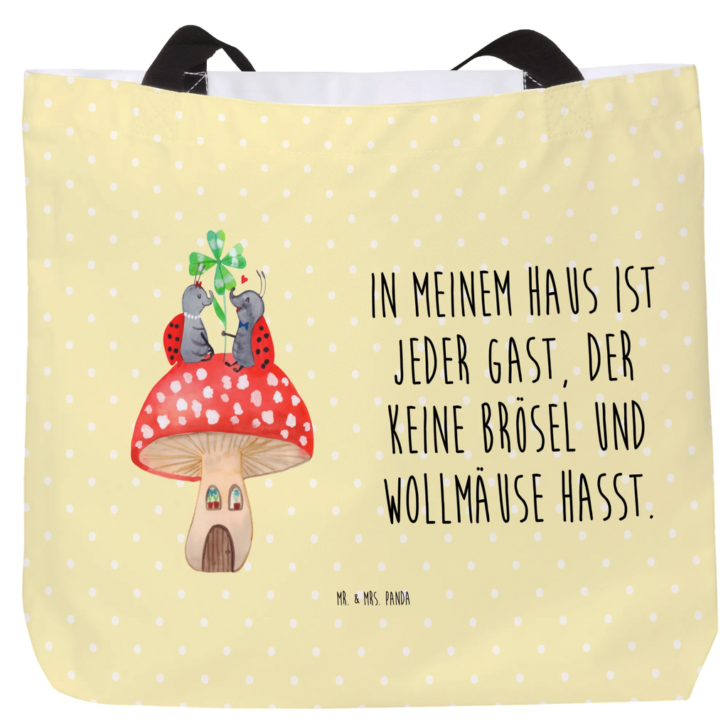 Shopper Marienkäfer Paar Fliegenpilz Frau, Tasche, Tragebeutel, Beutel, XXL Tasche, Statementbeutel, Freizeittasche, Alltagstasche, Stofftasche, Shopper, Schultertasche, Strandtasche, Tüte, Schultasche, XL, Einkaufstasche, Schulbeutel, Einkaufsbeutel, Ausflug, Gute Laune, Tiermotive, Tiere, lustige Sprüche, Fliegenpilz, Marienkäfer, Fleigenpilzhaus, zuhause, Haus, Wohnung