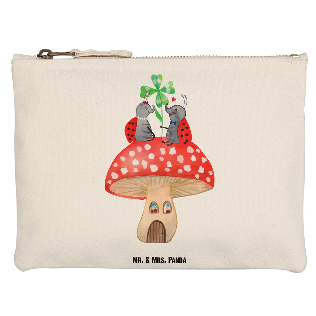 Make-up bag ladybug toadstool aufbewahrungsbeutel, utensilientasche, toiletry bag, aufbewahrungstasche, Kulturtasche, Stiftemäppchen, Kulturbeutel, Federmappe, Schminktasche, beauty case, pinsel tasche, Kosmetikbeutel, Waschbeutel, Schminktäschchen, Schminkbeutel, pencil case, Schlampermäppchen, Waschtasche, kosmetiktäschchen, Kosmetiktasche, Mäppchen, Etui, beauty tasche, Tiermotive, Tiere, Lustige Sprüche, Gute Laune, Haus, Wohnung, Fliegenpilz, Marienkäfer, Zuhause, Fleigenpilzhaus