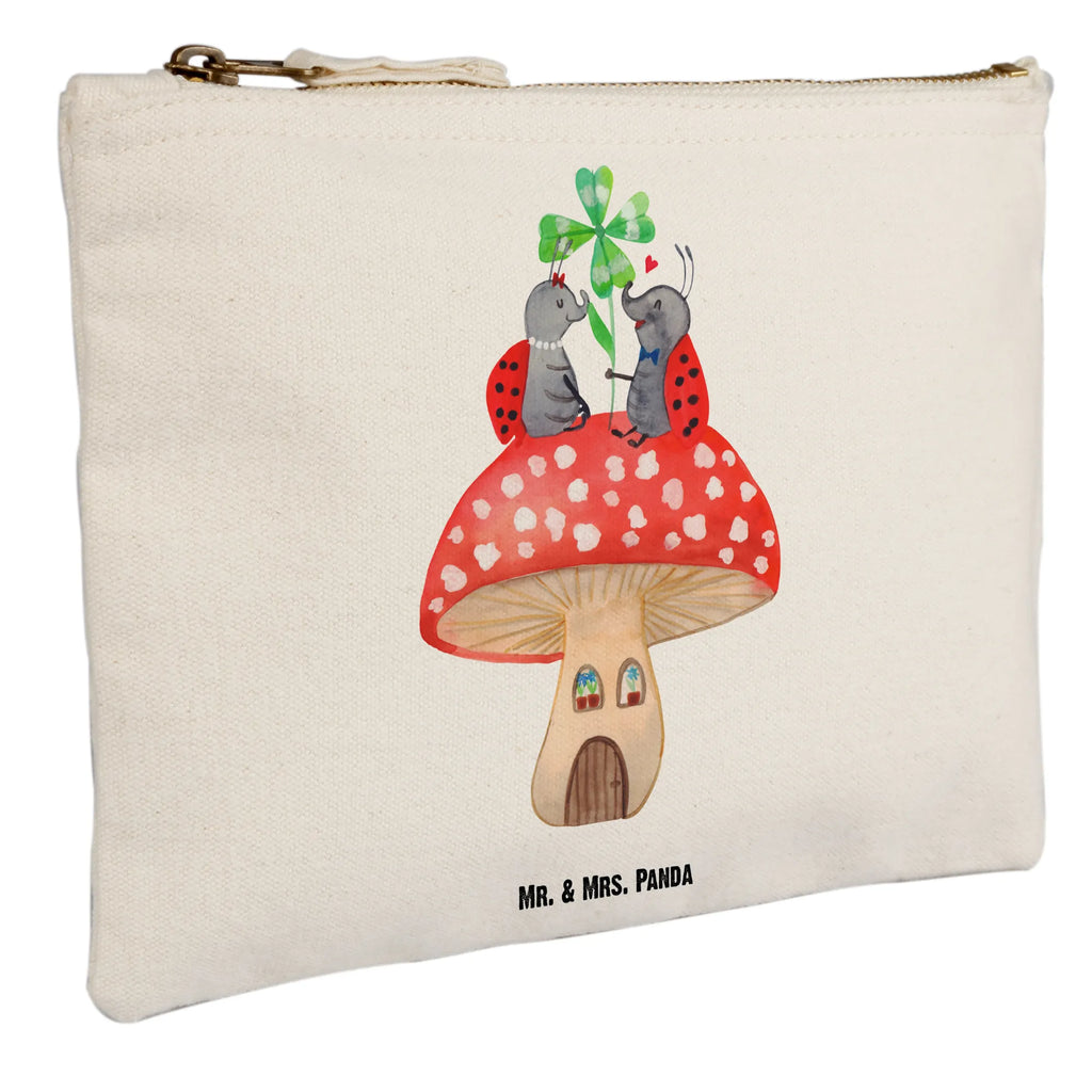 Make-up bag ladybug toadstool aufbewahrungsbeutel, utensilientasche, toiletry bag, aufbewahrungstasche, Kulturtasche, Stiftemäppchen, Kulturbeutel, Federmappe, Schminktasche, beauty case, pinsel tasche, Kosmetikbeutel, Waschbeutel, Schminktäschchen, Schminkbeutel, pencil case, Schlampermäppchen, Waschtasche, kosmetiktäschchen, Kosmetiktasche, Mäppchen, Etui, beauty tasche, Tiermotive, Tiere, Lustige Sprüche, Gute Laune, Haus, Wohnung, Fliegenpilz, Marienkäfer, Zuhause, Fleigenpilzhaus