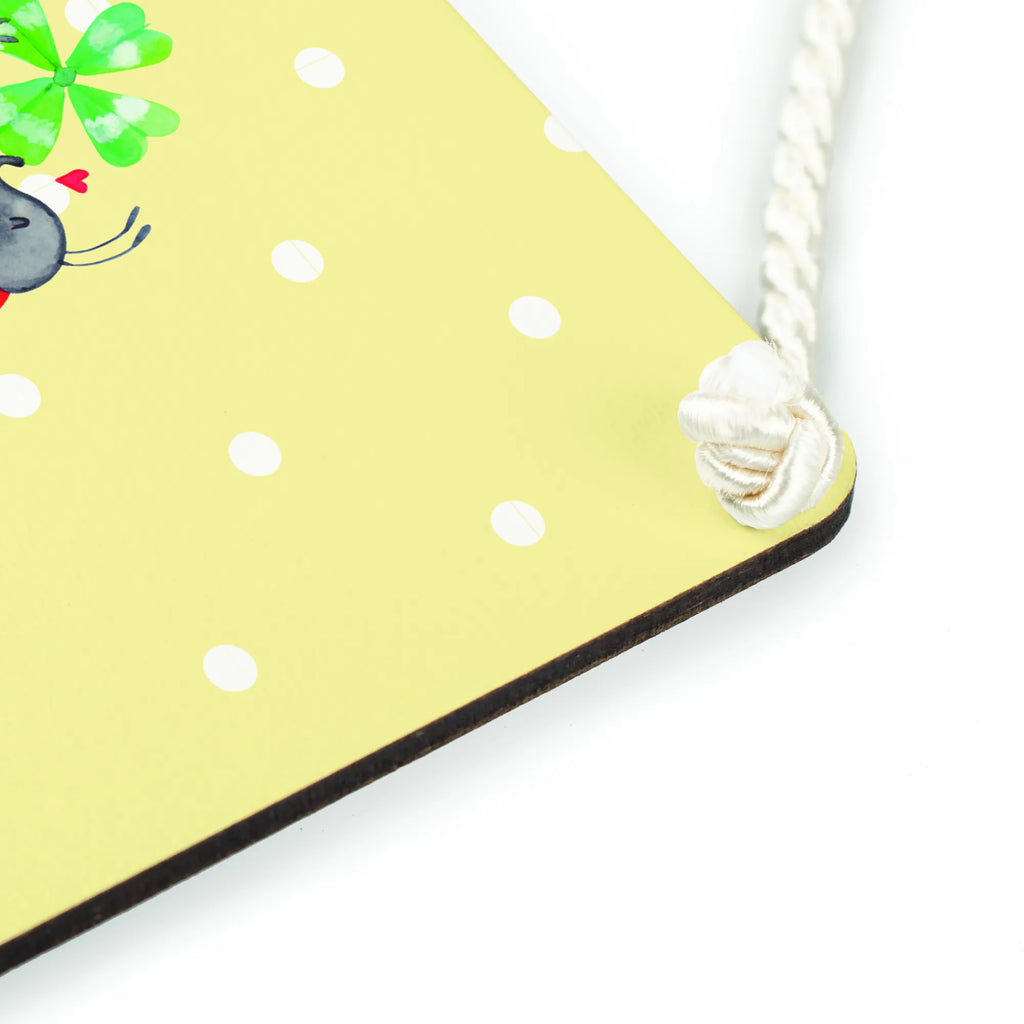 Decorative sign ladybug toadstool small animals, cute, funny, cute animal motives, hand drawn, small world, funny sayings, good mood, happy, gifts, gift ideas, special gifts, animal lover, card, ladybird, toadstool, house of fleshy fungi, at home, house, flat